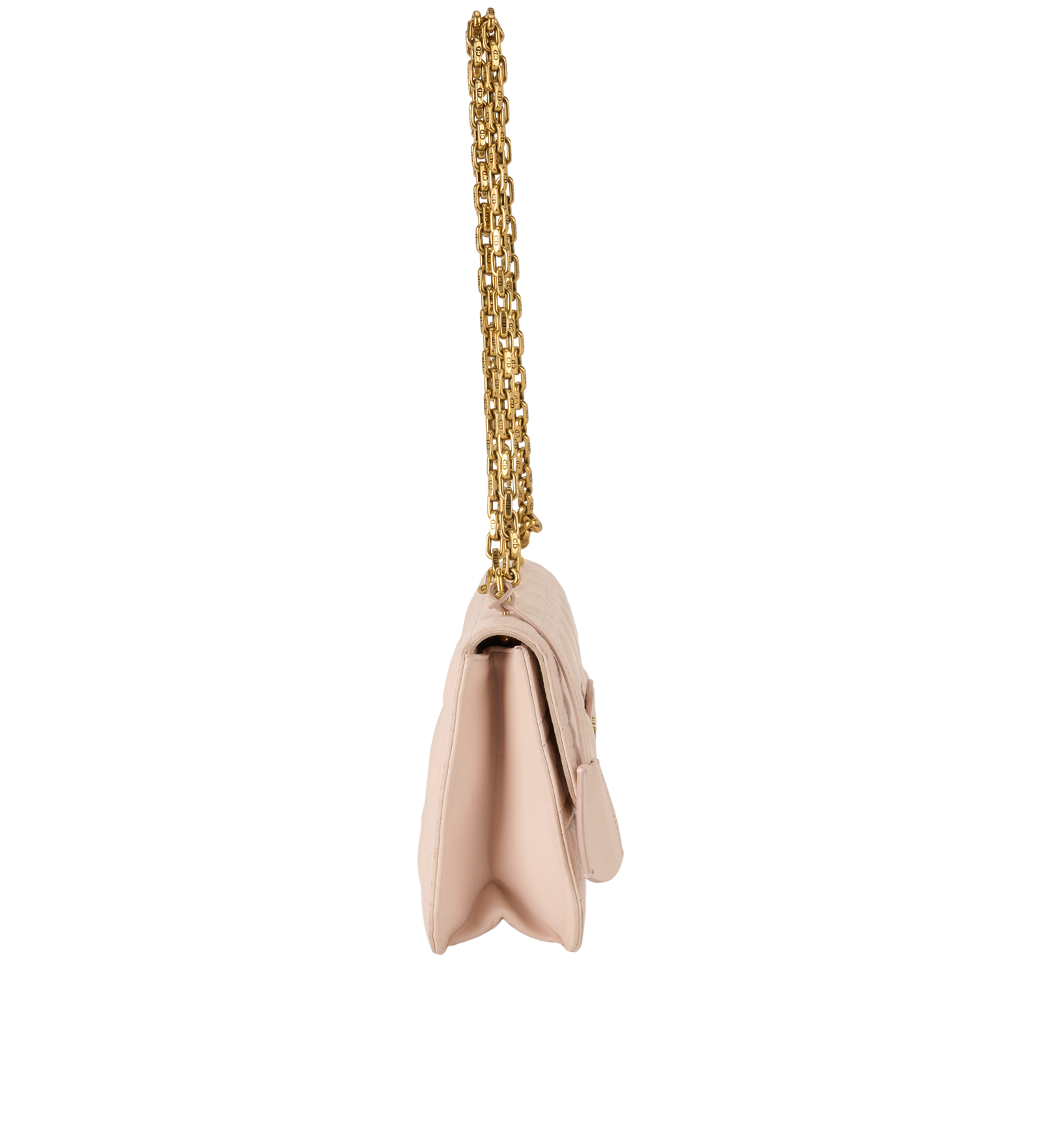 Addict Flap, &pound;950, Handbags, Pink, Leather, Side view